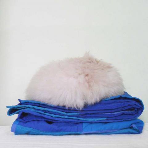 Quilt-ish bedspread for beginners