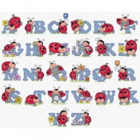 Ladybird Cross stitch