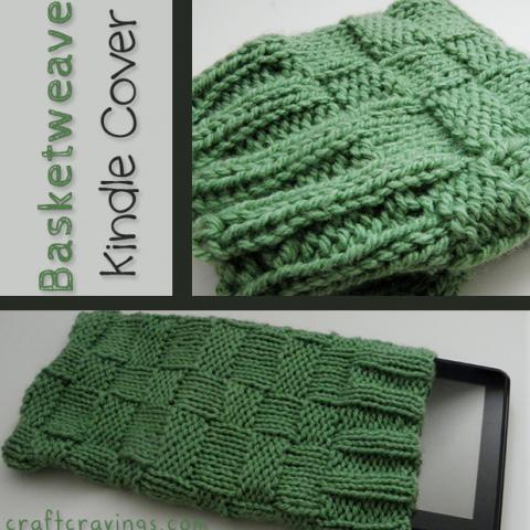 Simple Basketweave Kindle Cover Pattern