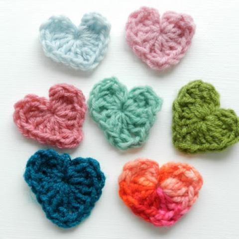 Crochet Hearts