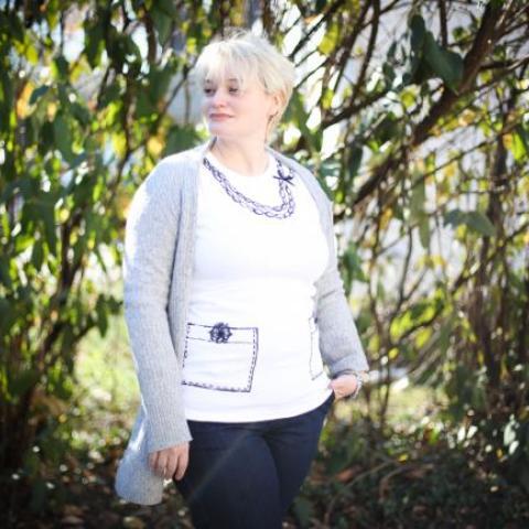 Trompe L'oeil Necklace DIY T-Shirt - Henry Happened