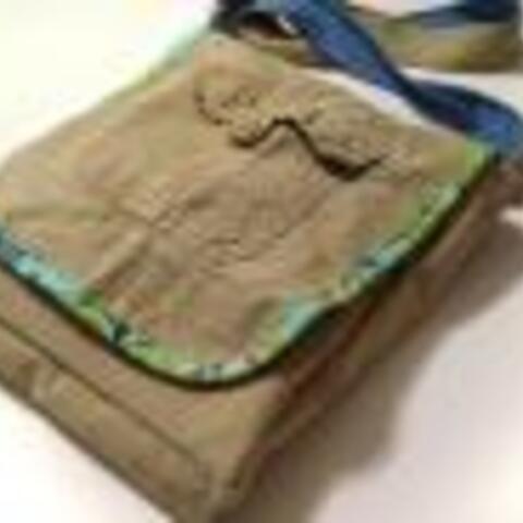 Cargo Pants Messenger Bag