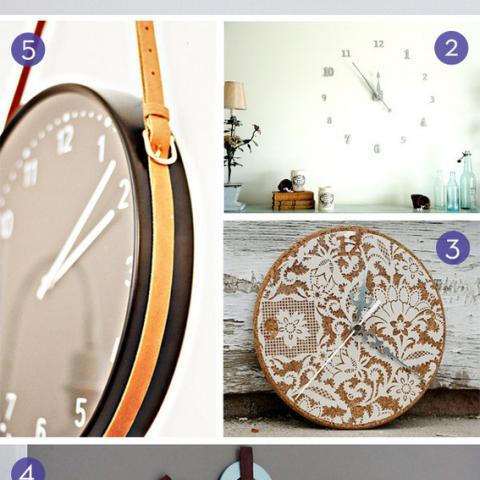 Easy DIY Wall Clock Tutorials