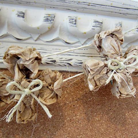 Rustic Shamrock Garland