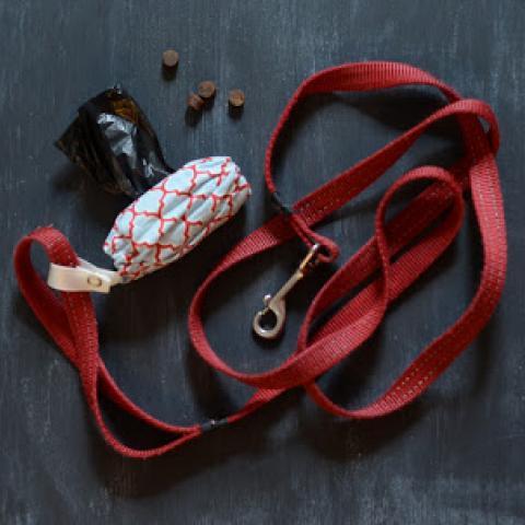 Dog Waste Bag Holder (With Treat Pocket)