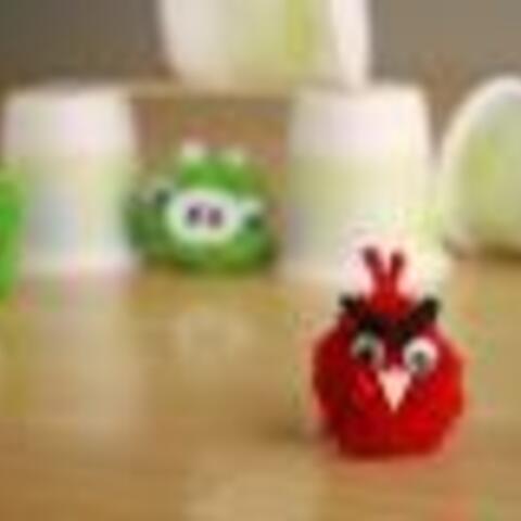 Angry Birds Pom Poms