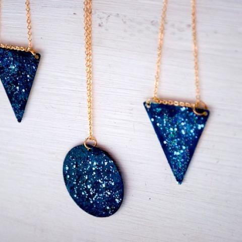 DIY Galaxy Necklace
