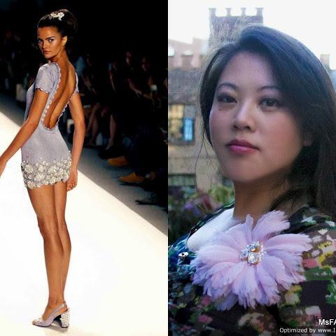 Crystallized Silk Flower