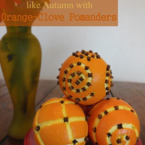 Orange Clove Pomanders