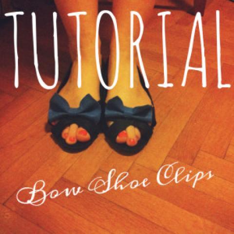 TUTORIAL: Bow Shoe Clips | Queen Lila-royalty crafts