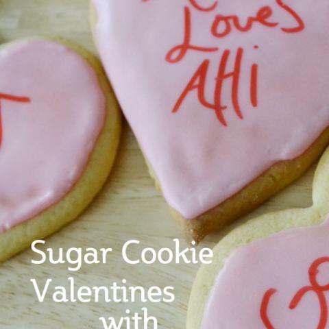 Personalized Cookie Valentines