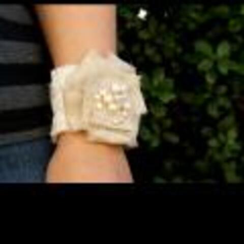 Romantic Ruffled Bracelet