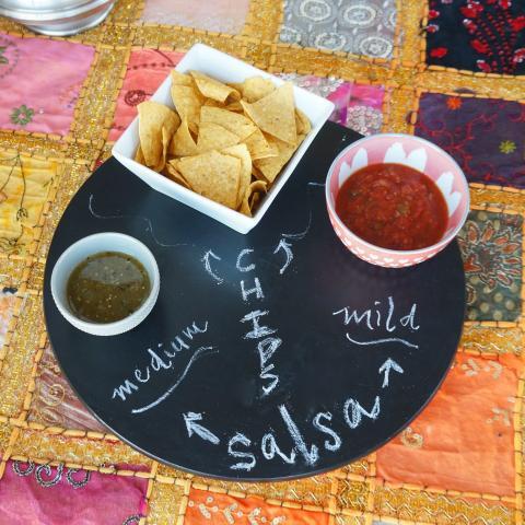Chalkboard Lazy Susan