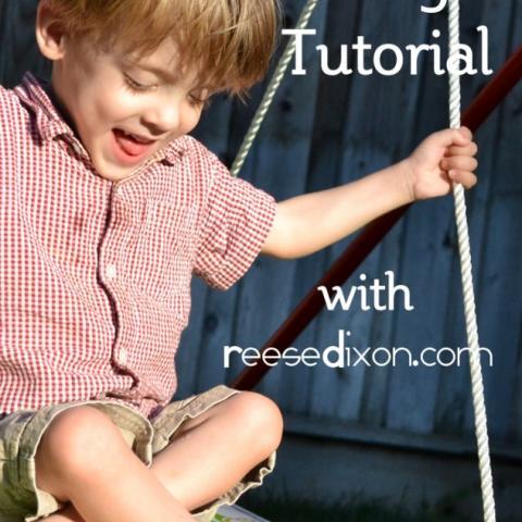 Indoor swing for therapy