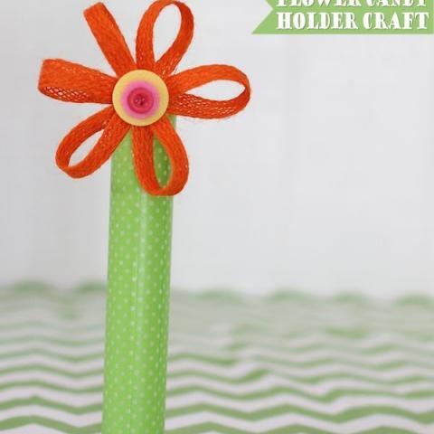 Flower Candy Holder Craft