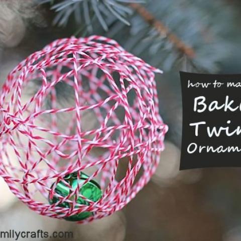 Baker Twine Ornament