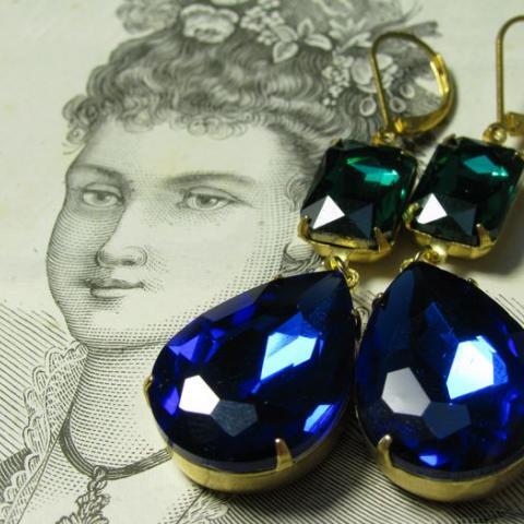 2013-12-13 Christmas jewel tone set