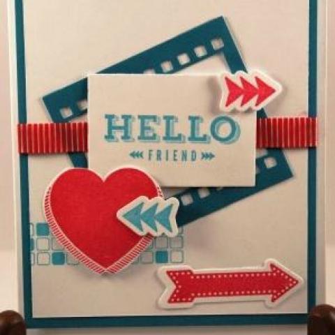 Peachy Keen Card Tutorial