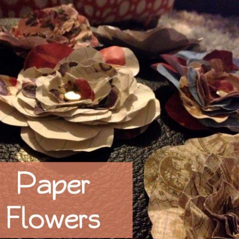 Really Cute Paper Flowers