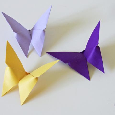Origami Butterflies
