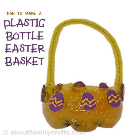 Plastic Bottle Easter Basket