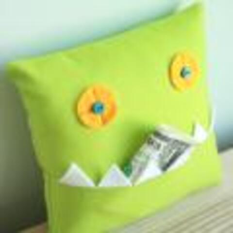Monster Tooth Pillow