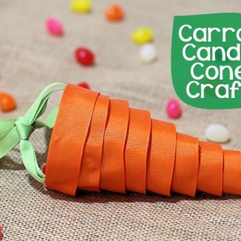 Candy Carrot Cone