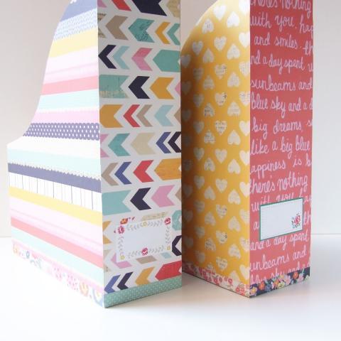 Diy Decorated Magazine Holders