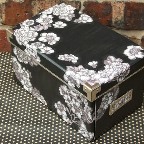 Diy Decoupage Storage Box