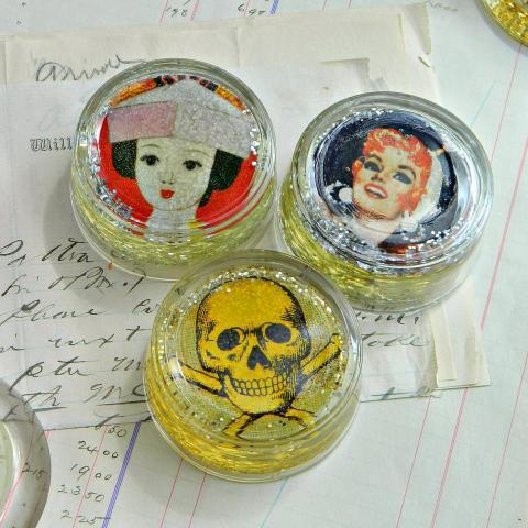 Tea Light Paperweights