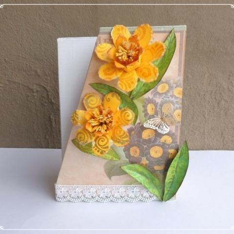 Paper Daffodil tutorial