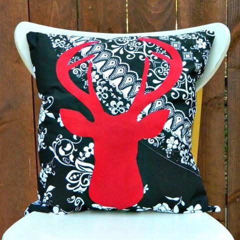 Graphic Animal Pillows DIY