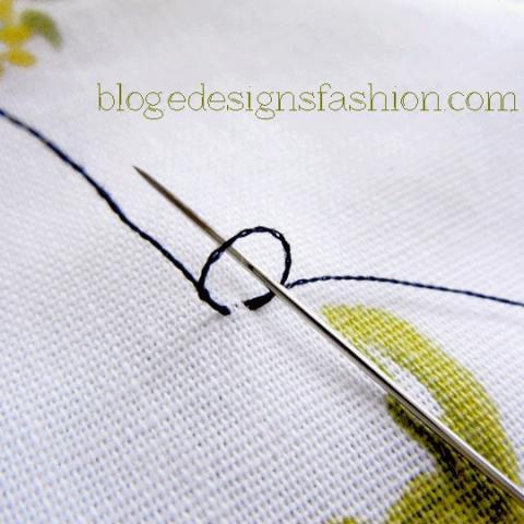 How to Start Hand Sewing without a Knot