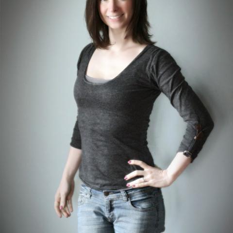 Altering Maternity Tops for Post-Maternity Wear