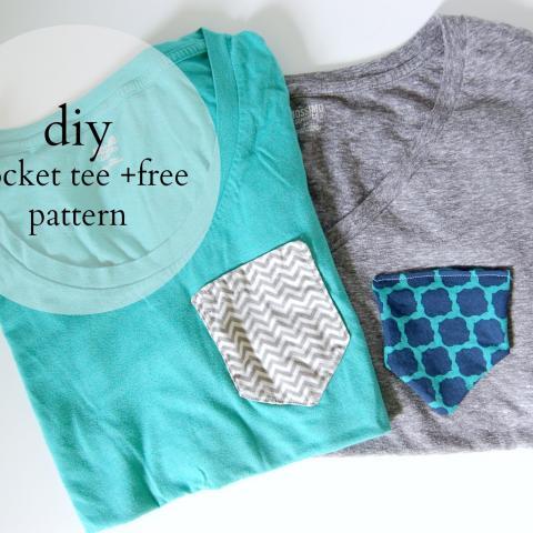 DIY Pocket Tee
