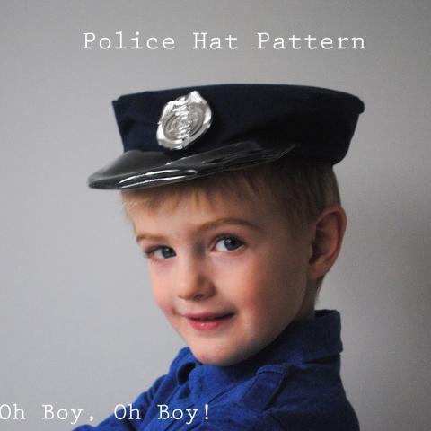 Police Hat Pattern