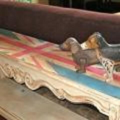 Union Jack Sofa Table