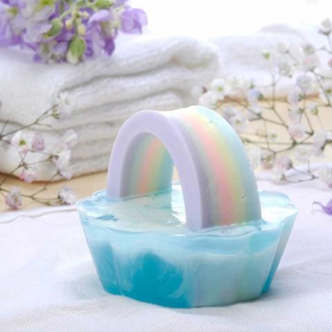 DIY Rainbow Soap