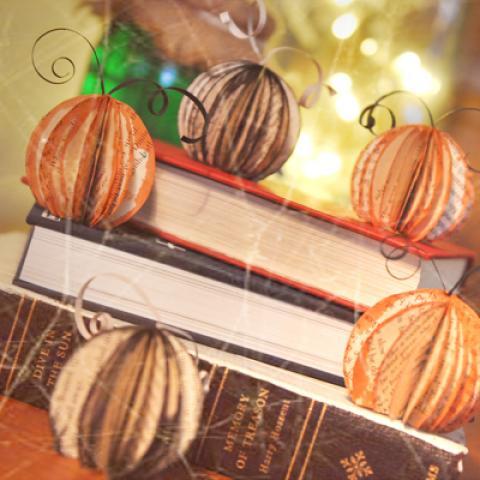 Paper Punch Pumpkins