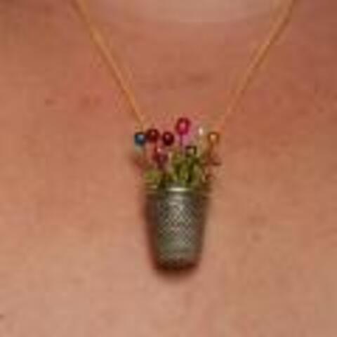 The Thimble Necklace Tutorial