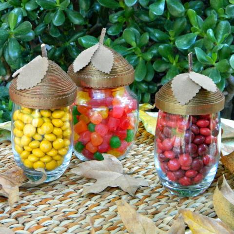 Acorn Candy Dishes