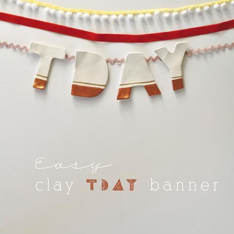 Clay Thanksgiving Banner