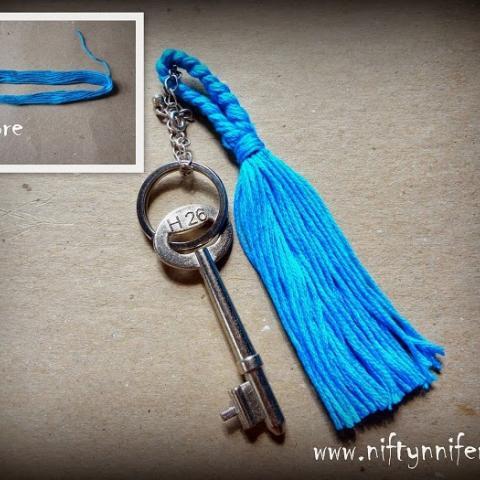 Easy Keychain Tassel