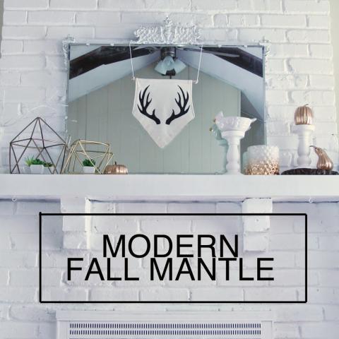 A Modern Fall Mantle