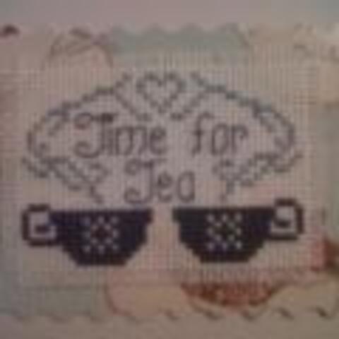 Time For Tea Miniature Cross Stitch