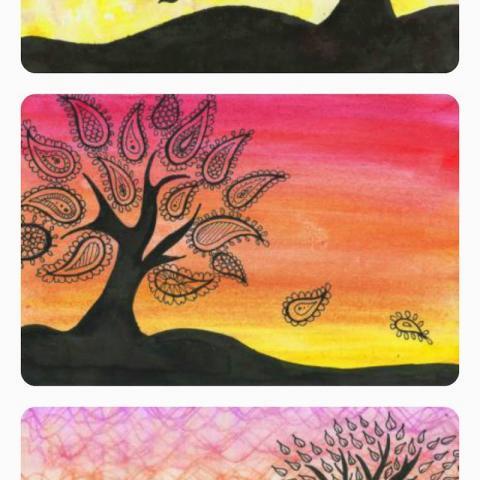 Easy Sunset Wall Art