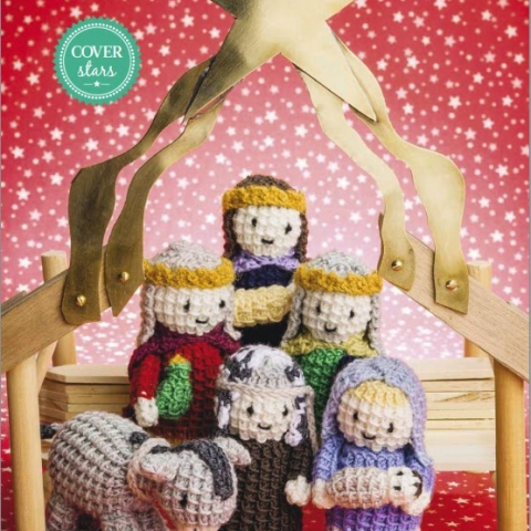 Crochet nativity: A set of sweet Christmas nativity characters