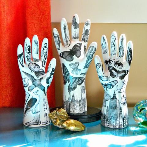 Tattooed Plaster Hands