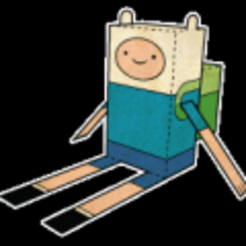 Adventure Time Paper Foldables