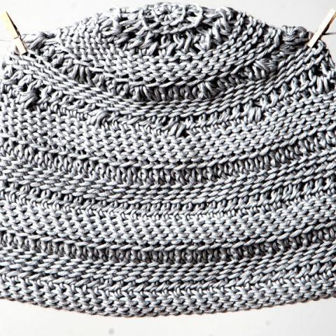 Gray Cloud Free Crochet Pattern
